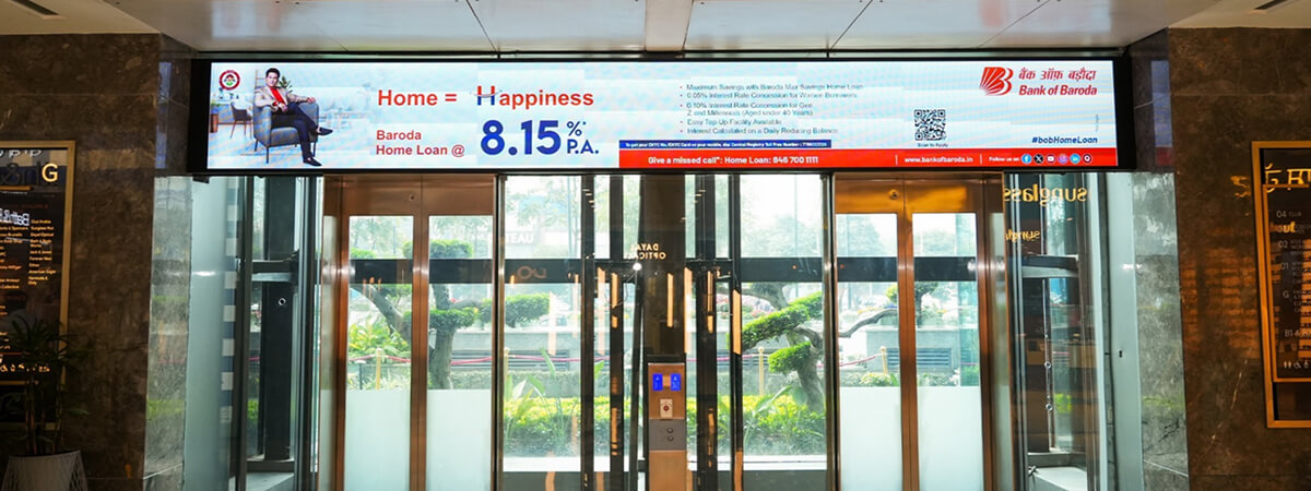 Elevator Screen (Ground Floor)