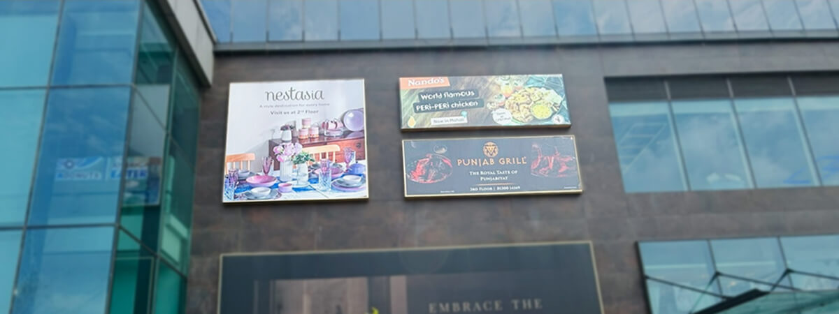 Mall Facade Signages x 3